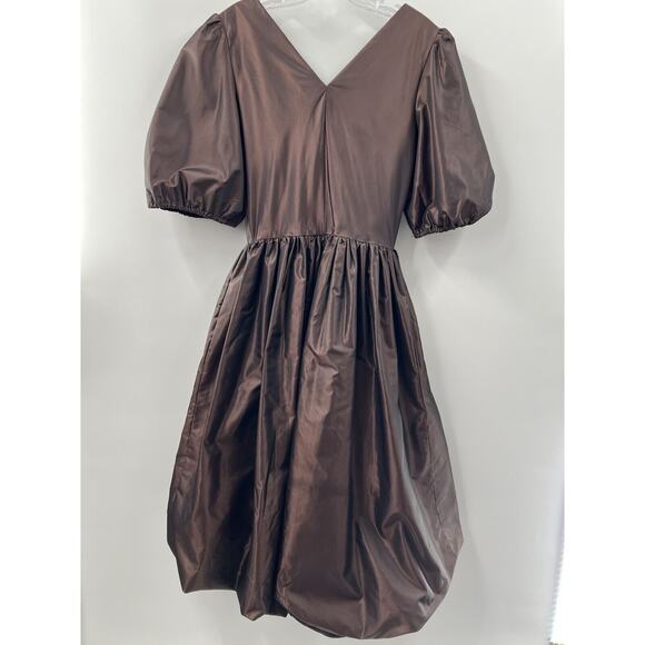 Victor Costa Ltd. Women’s Vintage Taffeta Balloon Leg One Piece Iridescent 10 - Picture 14 of 16